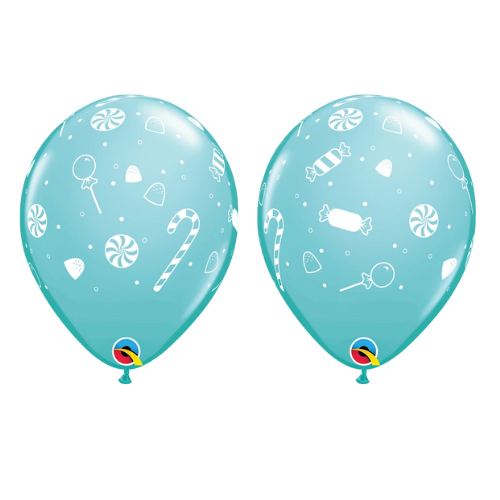11" Qualatex Special Asst. Candies & Confetti Latex Balloons | 50 ct.