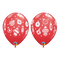 11" Christmas Ornaments & Dots Latex Balloons | 50 ct.
