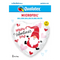 Globo de lámina de corazón de gnomo del día de San Valentín de 18" (P4) | Compre 5 o más y ahorre un 20 %