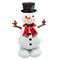 55" Snowman AirLoonz Foil Balloon (P28) | Stands Over 4 Feet Tall- No Helium Required!