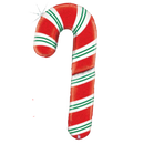 Candy Cane Holographic Foil Balloon (P28)