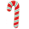 Candy Cane Holographic Foil Balloon (P28)