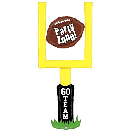 68" Special Delivery Goal Post Foil Balloon (P10) | Stands Over 5 Feet Tall!