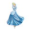 14" Princess Cinderella Foil Airfill Balloon | Buy 5 Or More Save 20%