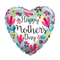 Corazón turquesa Feliz Día de la Madre de 9" (P16) | Compra 5 o más y ahorra un 20 %