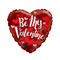 Globo de relleno de aluminio Be My Valentine Heart de 9" (P16) | Compre 5 o más y ahorre un 20 %