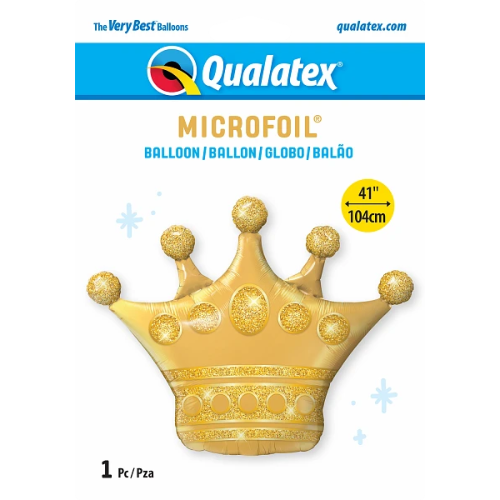 41" Golden Crown Foil Balloon (P21)