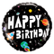 18" Birthday Astronaut Foil Balloon | Buy 5 Or More Save 20%