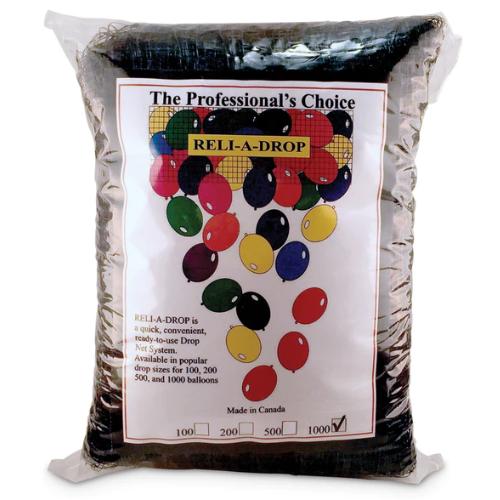 Reli-A-Drop Pre-Stung Balloon Drop Nets | Convenient & Ready To Use!