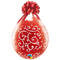 Globos de látex Qualatex rellenos de filigrana y corazones de 18.0 in | 25 unidades