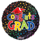18" Congrats Grad Non Foil Balloon (P25) | Buy 5 Or More Save 20%