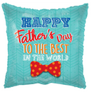 18" Happy Father's Day Square Foil Balloon (P19) | Buy 5 Or More Save 20%