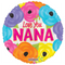 18" I Love You Nana Foil Balloon (P10) | Buy 5 Or More Save 20%