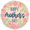 18" Happy Mother's Day Flowers Rose Gold Matte Foil Balloon (P9) | Buy 5 Or More Save 20%