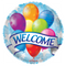Globo de aluminio con pancarta de bienvenida de 18" | Compre 5 o más y ahorre un 20 %