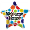 Globo de papel de aluminio Welcome Home Star de 18" | Compre 5 o más y ahorre un 20 %