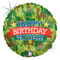 18" Camo Birthday Holographic Foil Balloon | Buy 5 Or More Save 20%