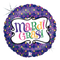 Globo de lámina holográfica de celebración de Mardi Gras de 18" (P21) | Compre 5 o más y ahorre 20 %
