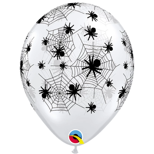 Surtido de globos de látex con diseño espeluznante de 11" | 50 unidades