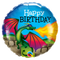 18" Birthday Mythical Dragon Foil Balloon | Buy 5 Or More Save 20%