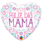 Globo de lámina de corazón de colores pastel Feliz Dia Mama de 18" (P10) | Compre 5 o más y ahorre 20%