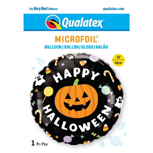 18" Halloween Jack & Candies Foil Balloon (P13)