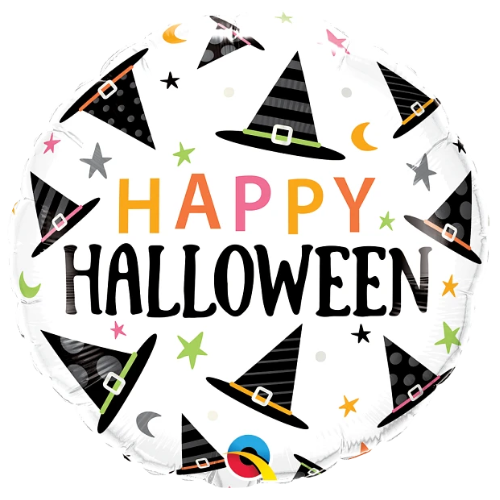 18" Halloween Witches Hat Foil Balloon (P13)