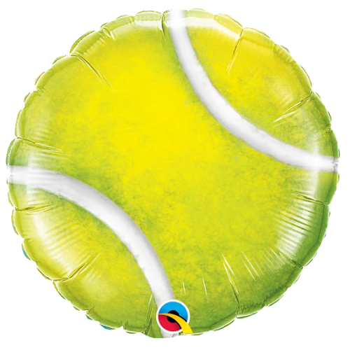 18" Tennis Ball Foil Balloon | Buy 5 Or More Save 20%