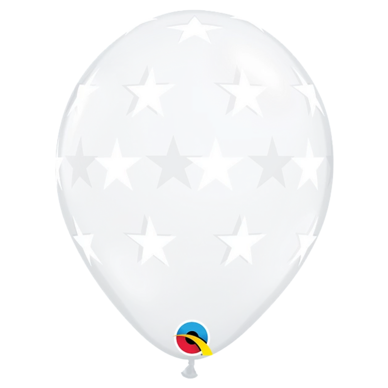 11" Big Stars Latex Balloons | 50 Count