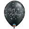11" Birthday Elegant Sparkles & Swirls Latex Balloons | 50 Count