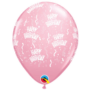 11" Birthday-A-Round Latex Balloons Assortment | 50 Count