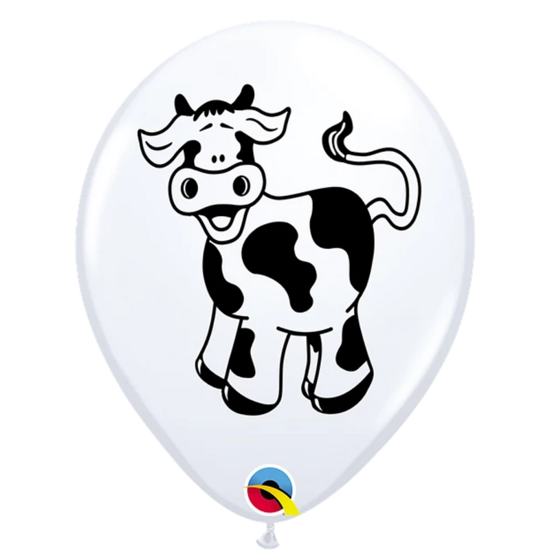 Globos de látex surtidos de animales de granja de 11.0 in | 50 unidades