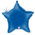 21" Betallic Holographic Star Foil Balloon (P21)