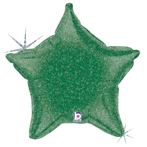 21" Betallic Holographic Star Foil Balloon (P21)