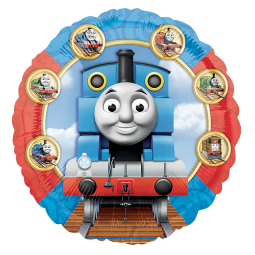 Globo de papel de aluminio Thomas The Train de 18" | Compre 5 o más y ahorre un 20 %