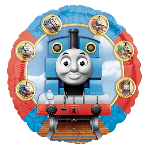 18" Thomas The Train Foil Balloon | Buy 5 Or More Save 20%