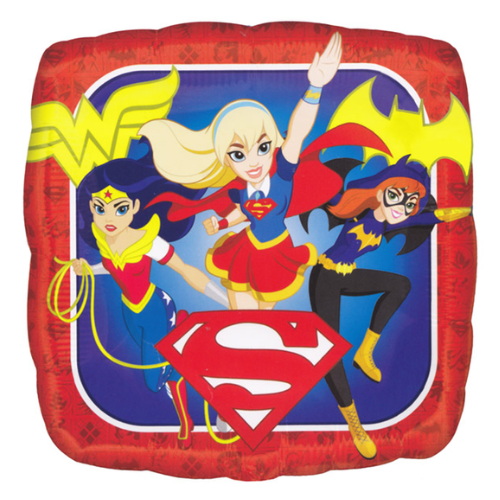 Globo de aluminio Super Hero Girls de 18" | Compra 5 o más y ahorra un 20 %