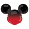 27" Mickey Mouse Forever Ombre Foil Balloon