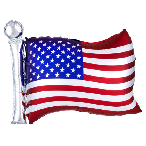 27" Satin Infused Flag Foil Balloon (P23)