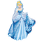 33" Cinderella Super Shape Foil Balloon