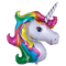 33" Rainbow Unicorn Super Shape Foil Balloon