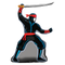 Globo metalizado Ninja Super Shape de 34"