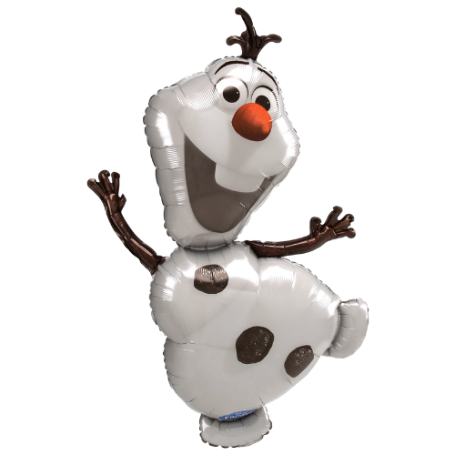 Globo de aluminio con forma de Olaf de Frozen de 41"