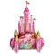 Globo de aluminio de doble cara Airwalker de Princess Once Upon a Time Castle de 55"