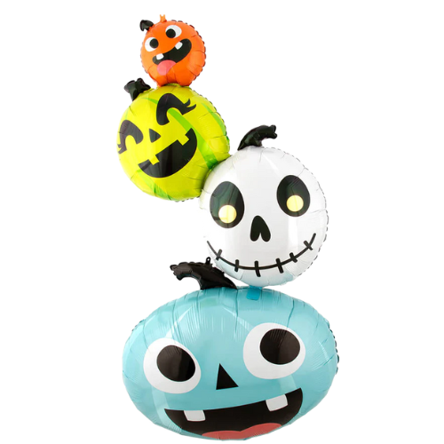 Multiglobo de papel de aluminio Pumpkin Stacker de 60" (WSL) | ¡Liquidación - Venta final!