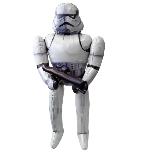 Globo metalizado Stormtrooper Airwalker de 70"