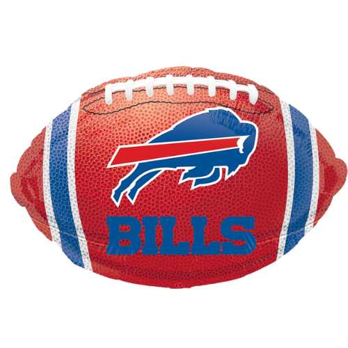 17" Anagram Buffalo Bills NFL Football Foil Balloon | Buy 5 or More Save 20%