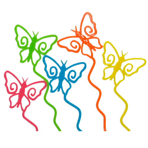 Butterfly Card Holder Neon Tropical | 25 Count