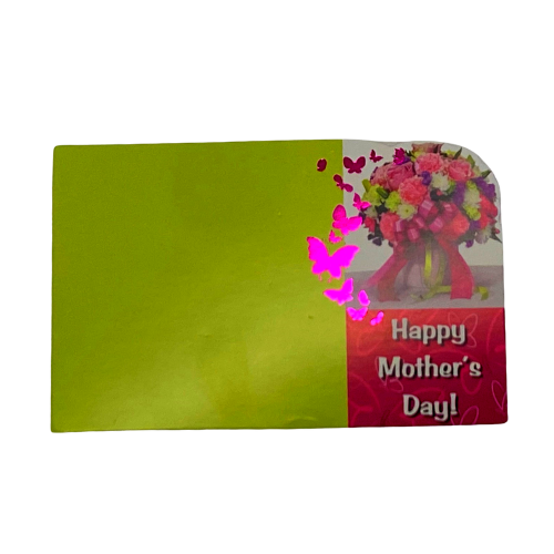Happy Mother's Day Butterfly Flower Vase Enclosure Cards | 50 Count | Clearance - While Supplies Last
