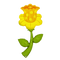 60" Fresh Picks Yellow Daffodil Foil Balloon (P32) | Stands 5 Feet Tall!